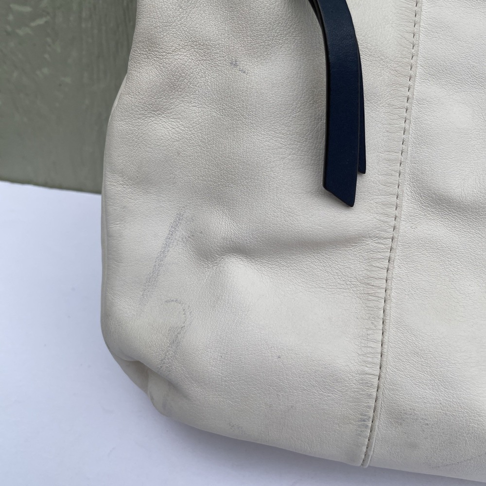 Coach Womens Hangbag Ivy/Blue F23922 Daisy spectator Emma Leather tote bag READ - Picture 5 of 16